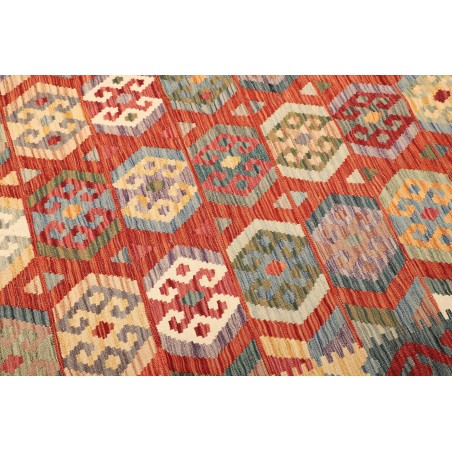 Tappeto Kilim Afghanistan marrone 209x301