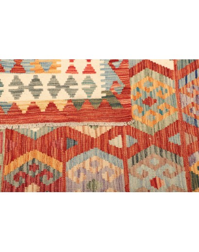 Tappeto Kilim Afghanistan marrone 209x301