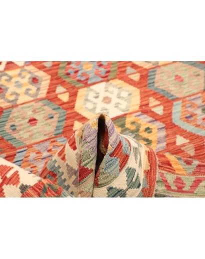 Tappeto Kilim Afghanistan marrone 209x301
