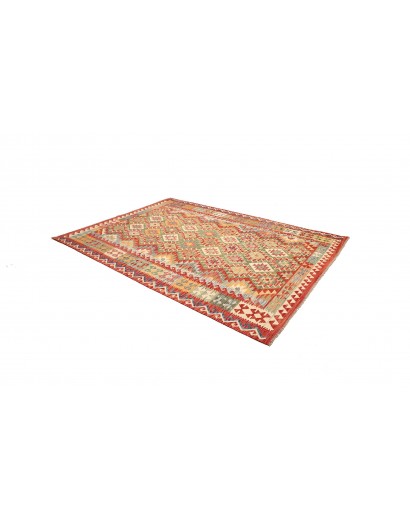 Tappeto Kilim Afghanistan marrone 200x289