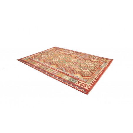 Tappeto Kilim Afghanistan marrone 200x289