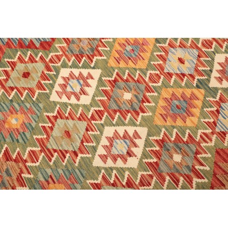 Tappeto Kilim Afghanistan marrone 200x289