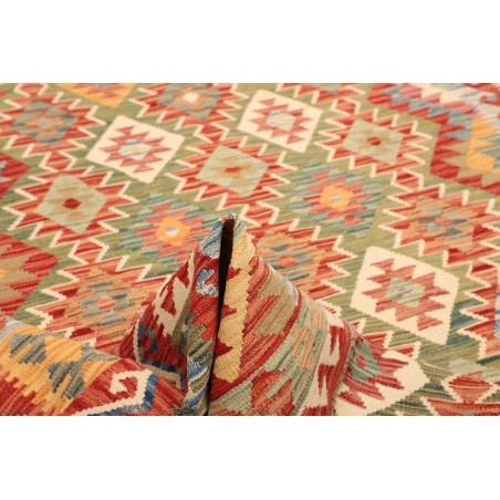 Tappeto Kilim Afghanistan marrone 200x289