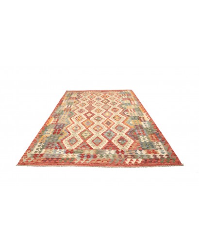 Tappeto Kilim Afghanistan marrone 205x293