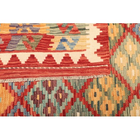 Tappeto Kilim Afghanistan marrone grigio 205x288