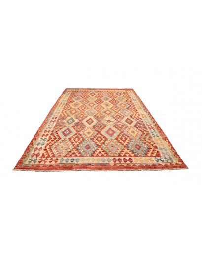 Tappeto Kilim Afghanistan marrone 205x294