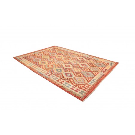 Tappeto Kilim Afghanistan marrone 205x294