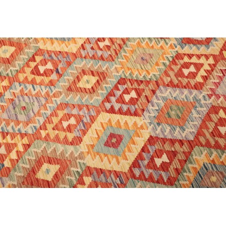 Tappeto Kilim Afghanistan marrone 205x294