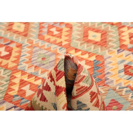 Tappeto Kilim Afghanistan marrone 205x294