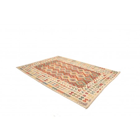 Tappeto Kilim Afghanistan giallo arancione 210x298