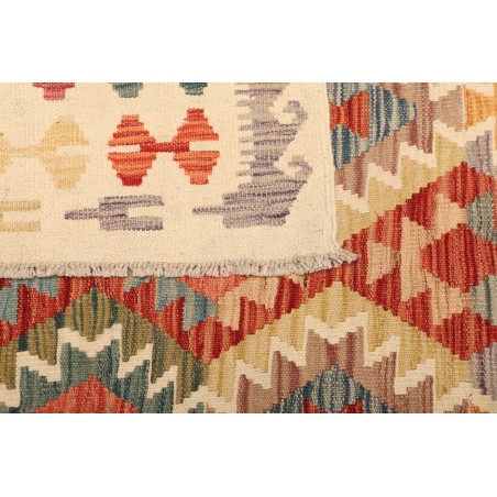 Tappeto Kilim Afghanistan giallo arancione 210x298