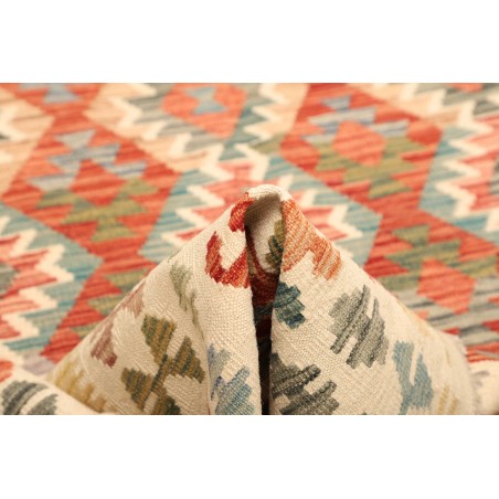 Tappeto Kilim Afghanistan giallo arancione 210x298
