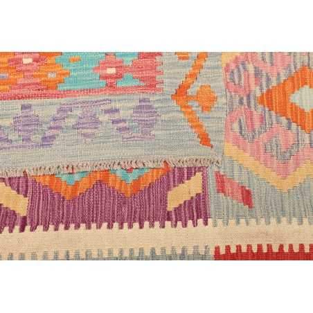Tappeto Kilim Afghanistan marrone arancione 178x240