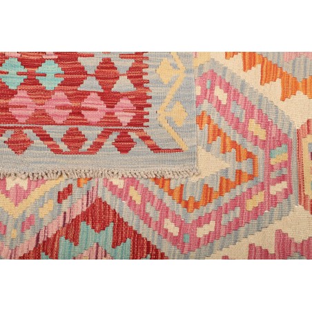 Tappeto Kilim Afghanistan beige giallo 169x253