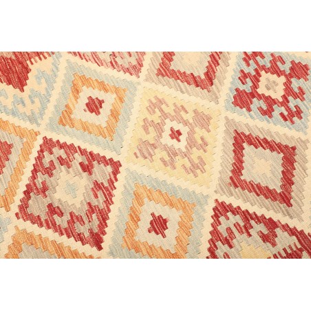 Tappeto Kilim Afghanistan giallo marrone 174x242