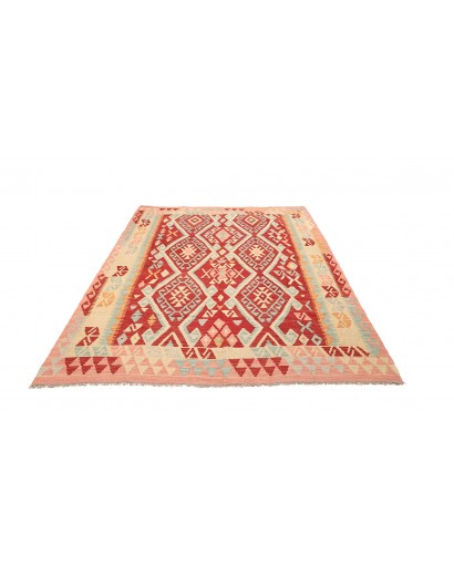 Tappeto Kilim Afghanistan marrone 180x231