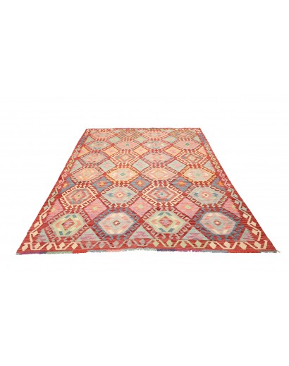 Tappeto Kilim Afghanistan marrone 179x242
