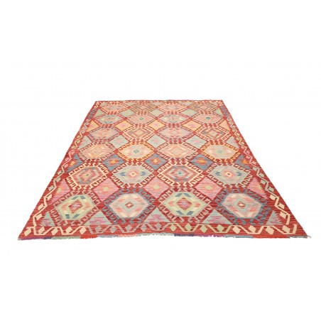 Tappeto Kilim Afghanistan marrone 179x242