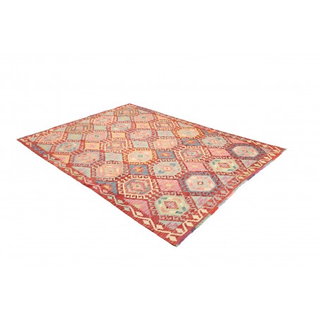 Tappeto Kilim Afghanistan marrone 179x242