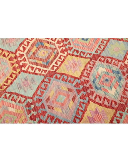 Tappeto Kilim Afghanistan marrone 179x242