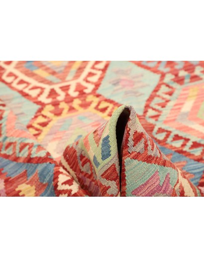 Tappeto Kilim Afghanistan marrone 179x242