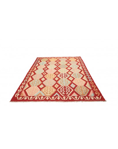 Tappeto Kilim Afghanistan marrone 185x241