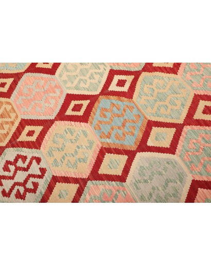 Tappeto Kilim Afghanistan marrone 185x241