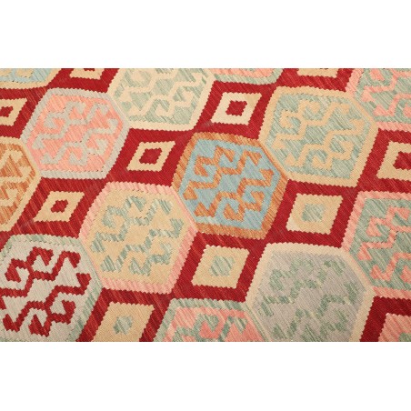 Tappeto Kilim Afghanistan marrone 185x241