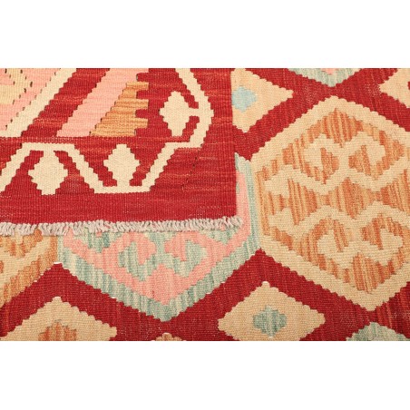 Tappeto Kilim Afghanistan marrone 185x241