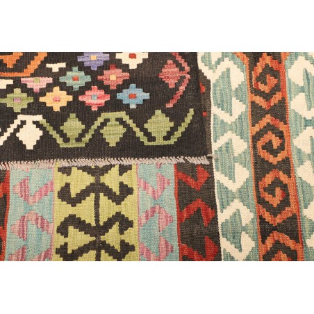 Tappeto Kilim Afghanistan bianco grigio 178x248