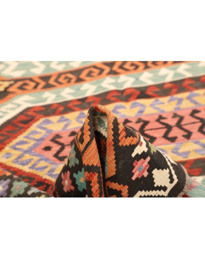Tappeto Kilim Afghanistan bianco grigio 178x248