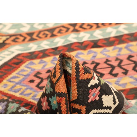 Tappeto Kilim Afghanistan bianco grigio 178x248