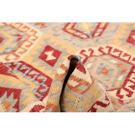 Tappeto Kilim Afghanistan beige giallo 173x235
