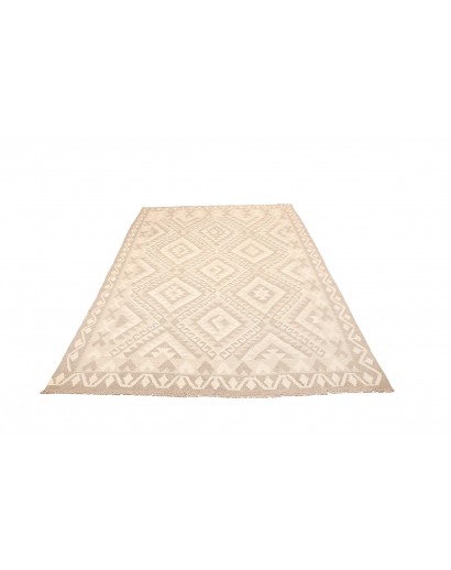 Tappeto Kilim Afghanistan giallo marrone 173x245