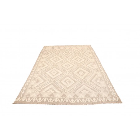 Tappeto Kilim Afghanistan giallo marrone 173x245