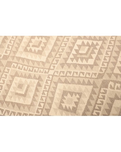 Tappeto Kilim Afghanistan giallo marrone 173x245