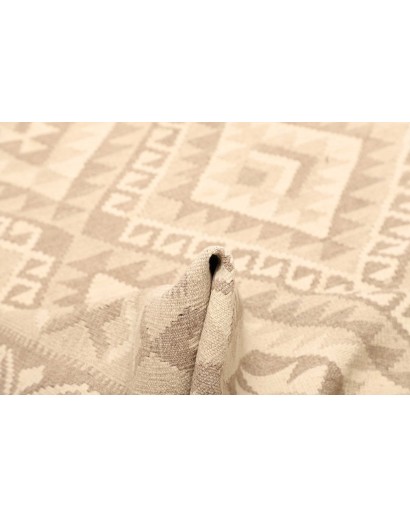 Tappeto Kilim Afghanistan giallo marrone 173x245