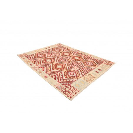 Tappeto Kilim Afghanistan giallo marrone 182x242