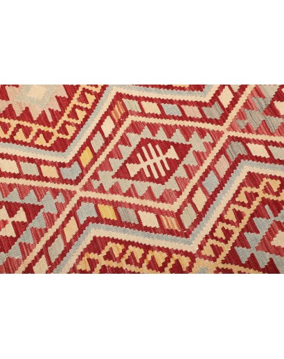 Tappeto Kilim Afghanistan giallo marrone 182x242