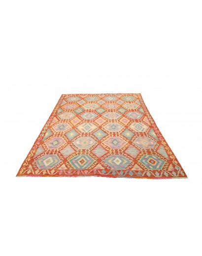 Tappeto Kilim Afghanistan marrone beige 179x233