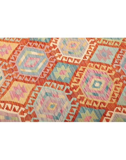 Tappeto Kilim Afghanistan marrone beige 179x233