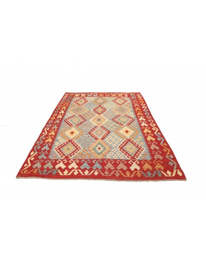 Tappeto Kilim Afghanistan marrone 179x244