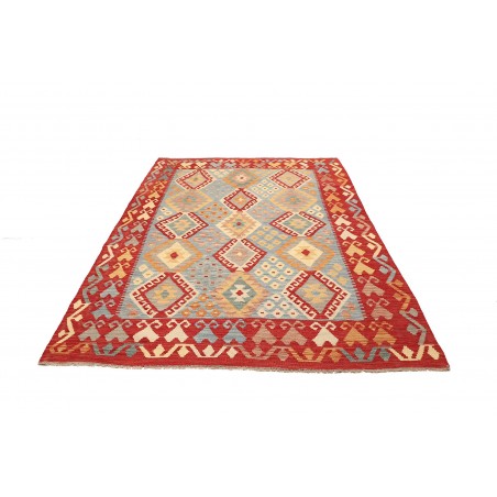 Tappeto Kilim Afghanistan marrone 179x244