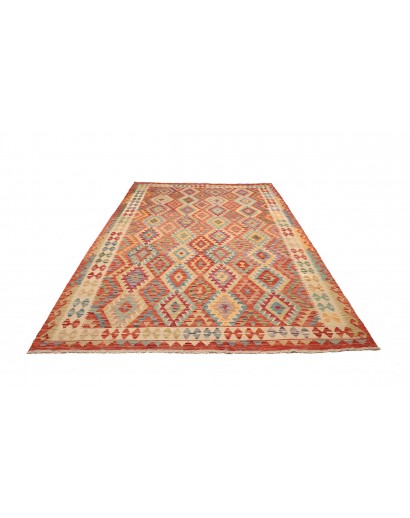 Tappeto Kilim Afghanistan marrone 207x293