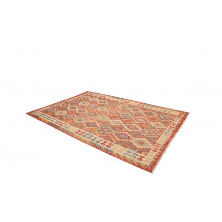 Tappeto Kilim Afghanistan marrone 207x293