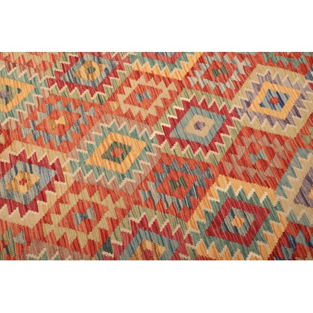 Tappeto Kilim Afghanistan marrone 207x293