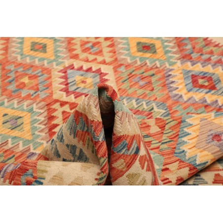 Tappeto Kilim Afghanistan marrone 207x293