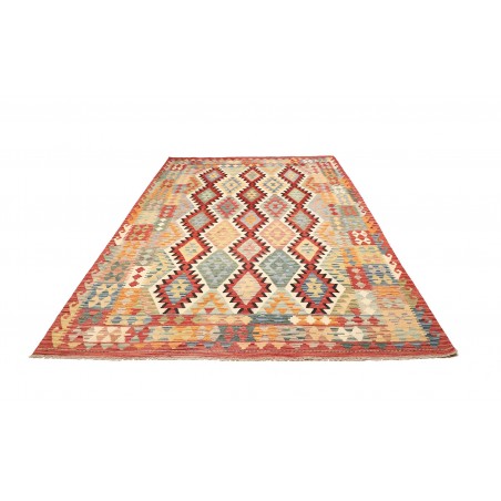 Tappeto Kilim Afghanistan marrone 205x293