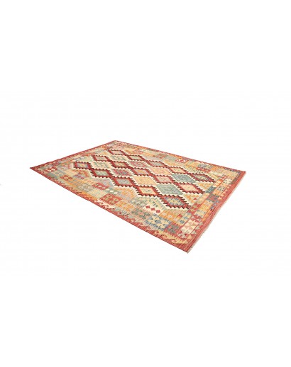 Tappeto Kilim Afghanistan marrone 205x293