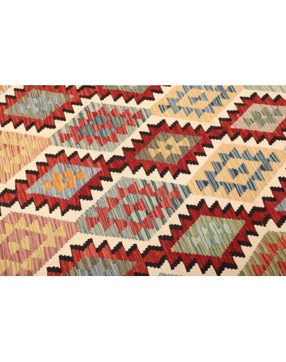 Tappeto Kilim Afghanistan marrone 205x293